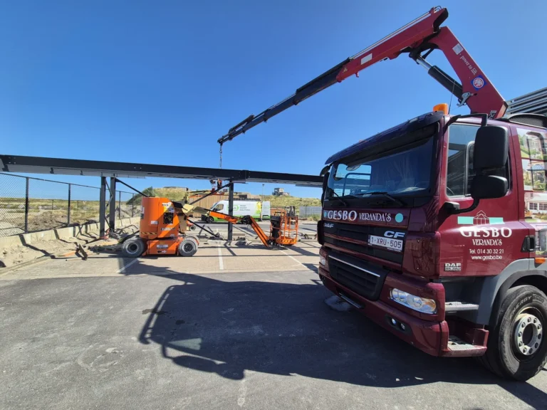 Hijskraan Gesbo project zee CEMM